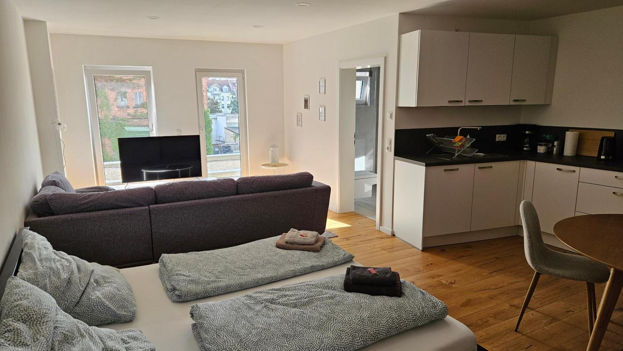 Apartment Ku28 Two Bamberg - Ruhig In Zentraler Lage Mit Parkplatz מראה חיצוני תמונה